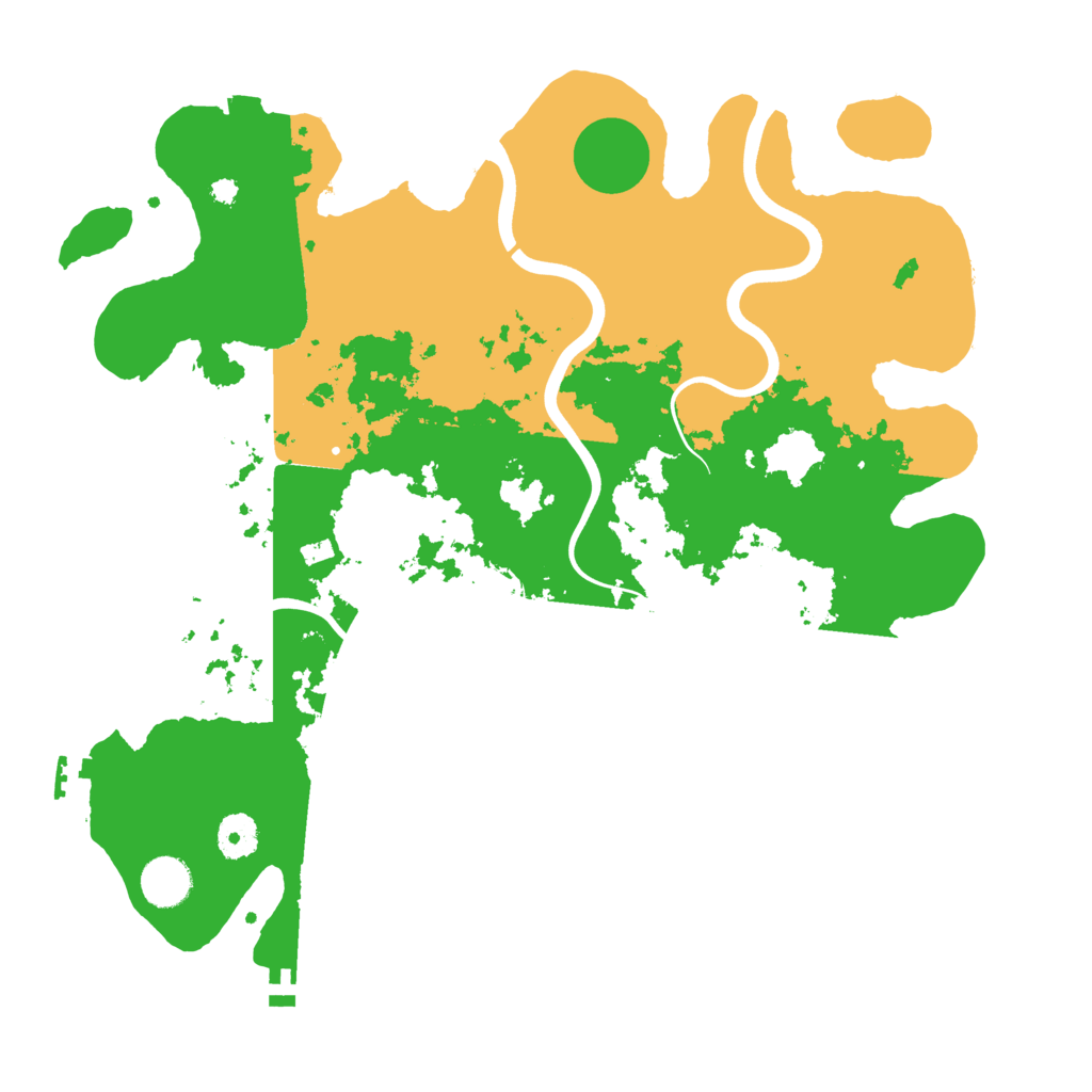 Biome Rust Map: Procedural Map, Size: 3800, Seed: 114371292