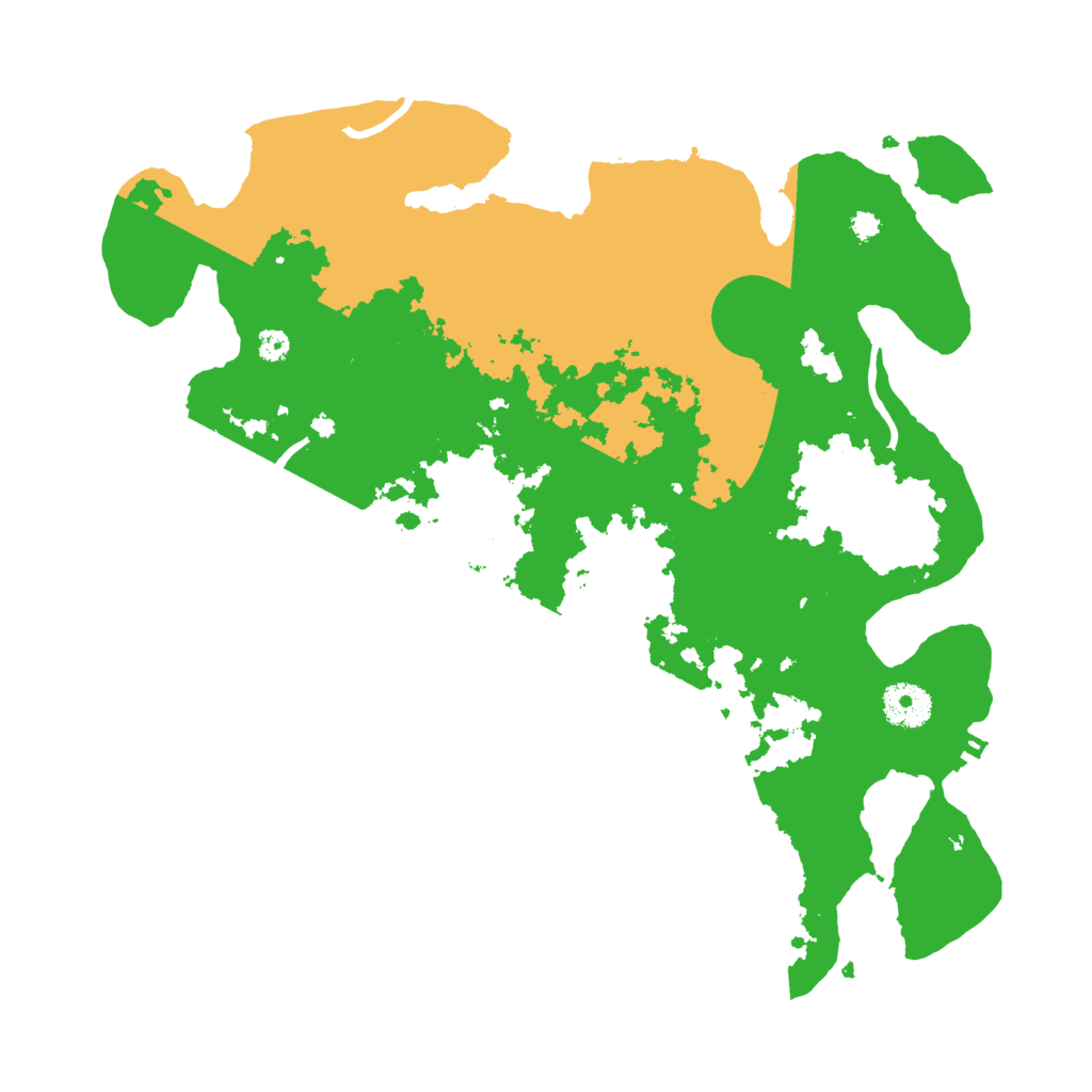 Biome Rust Map: Procedural Map, Size: 3500, Seed: 1706033105