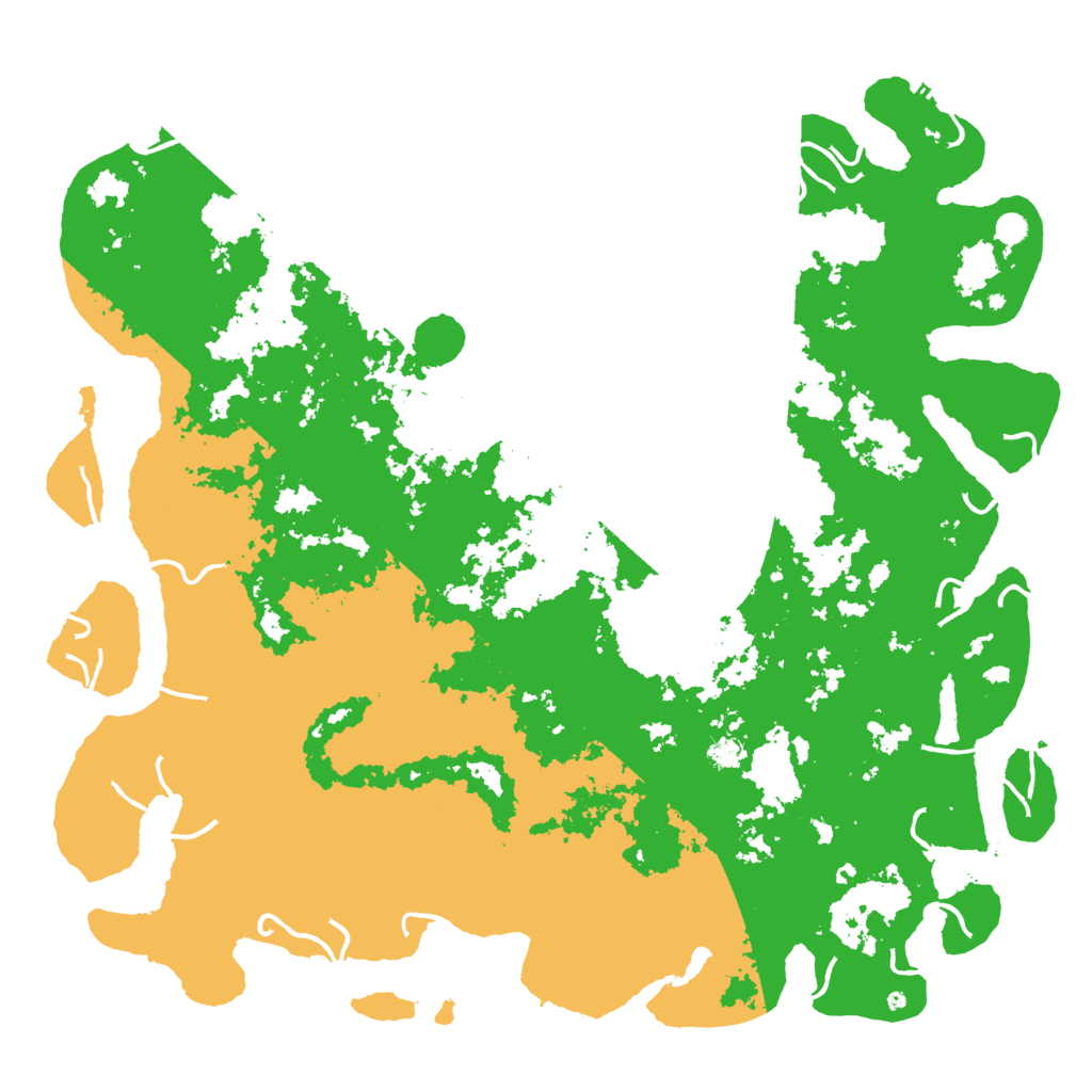 Biome Rust Map: Procedural Map, Size: 6000, Seed: 6583655