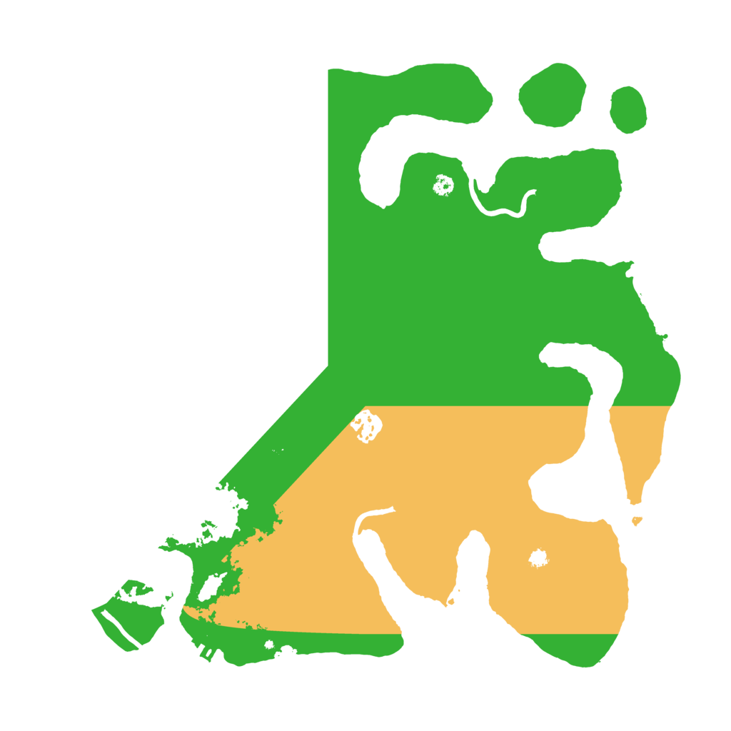 Biome Rust Map: Procedural Map, Size: 3600, Seed: 602159114