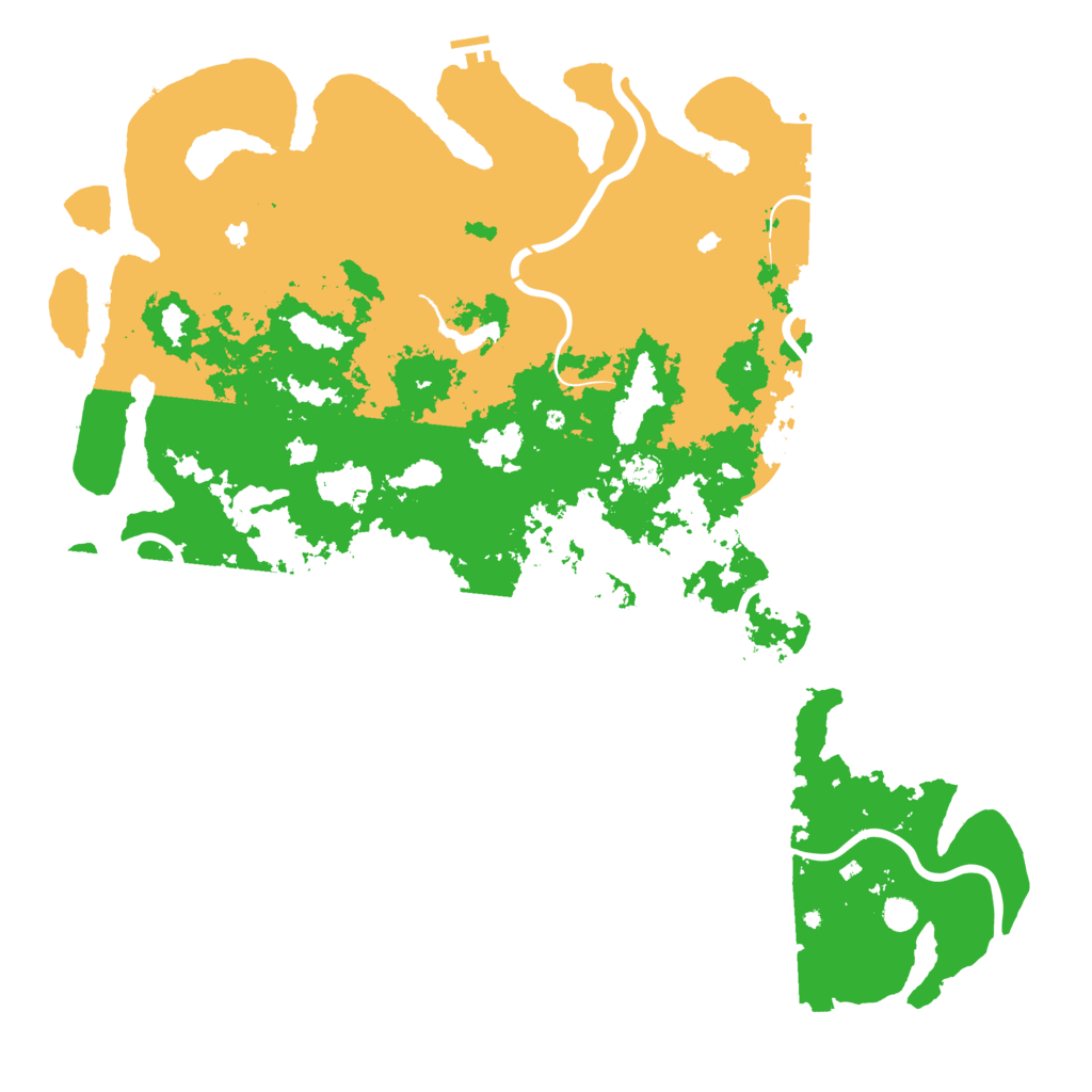 Biome Rust Map: Procedural Map, Size: 5700, Seed: 20210701