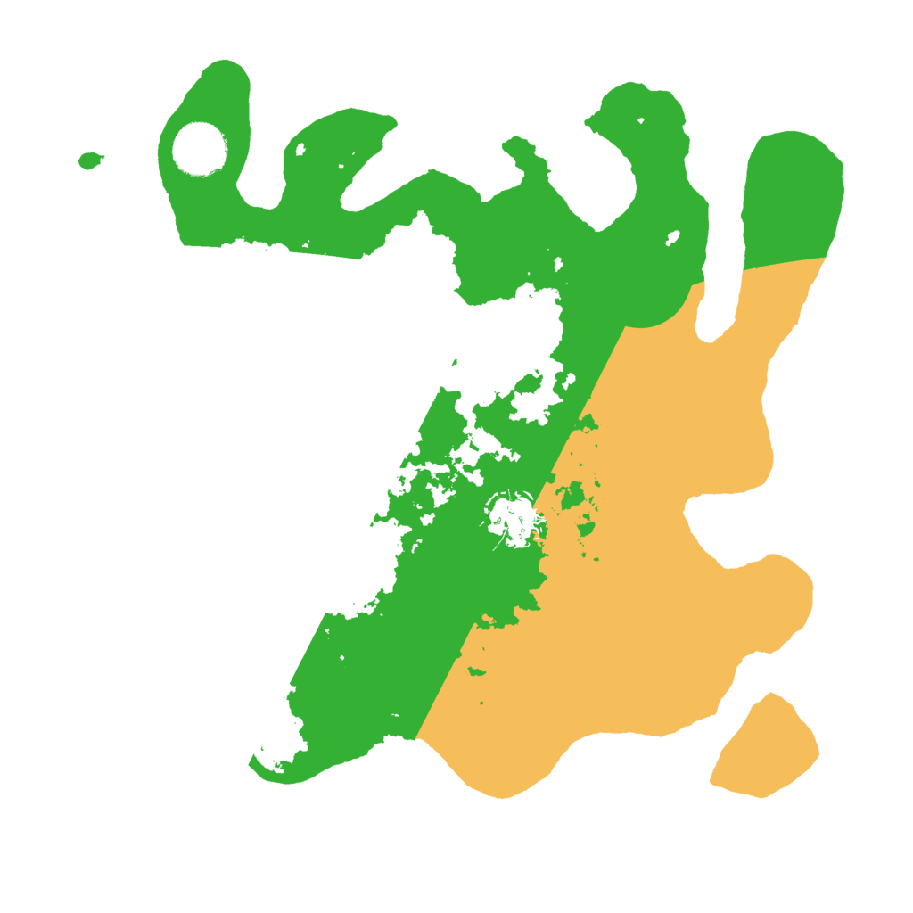 Biome Rust Map: Barren, Size: 3000, Seed: 143017