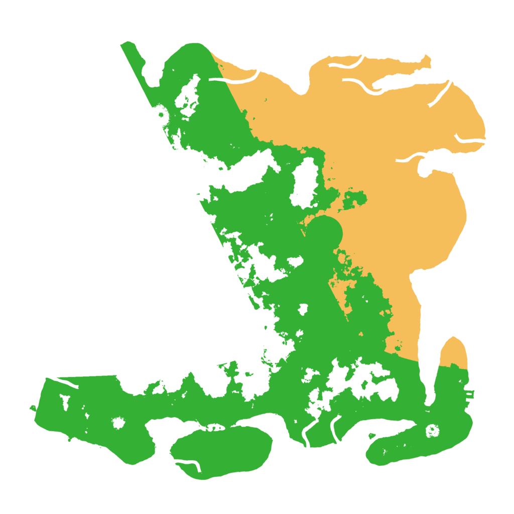 Biome Rust Map: Procedural Map, Size: 3850, Seed: 1774452278