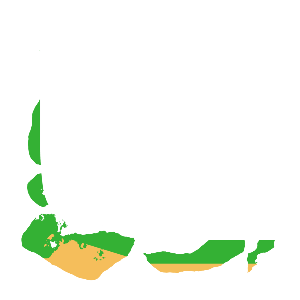 Biome Rust Map: Barren, Size: 3500, Seed: 84232504