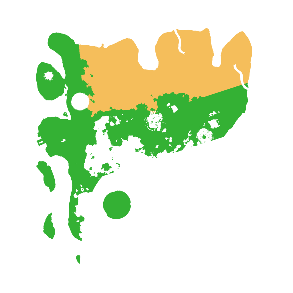 Biome Rust Map: Procedural Map, Size: 3000, Seed: 1839956778