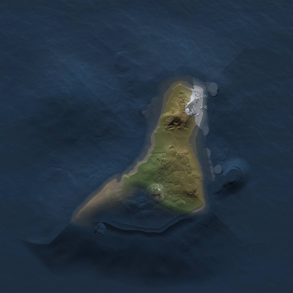 Rust Map: Procedural Map, Size: 1000, Seed: 80085, 1 Monuments