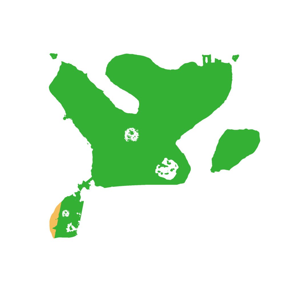 Biome Rust Map: Procedural Map, Size: 2048, Seed: 69096