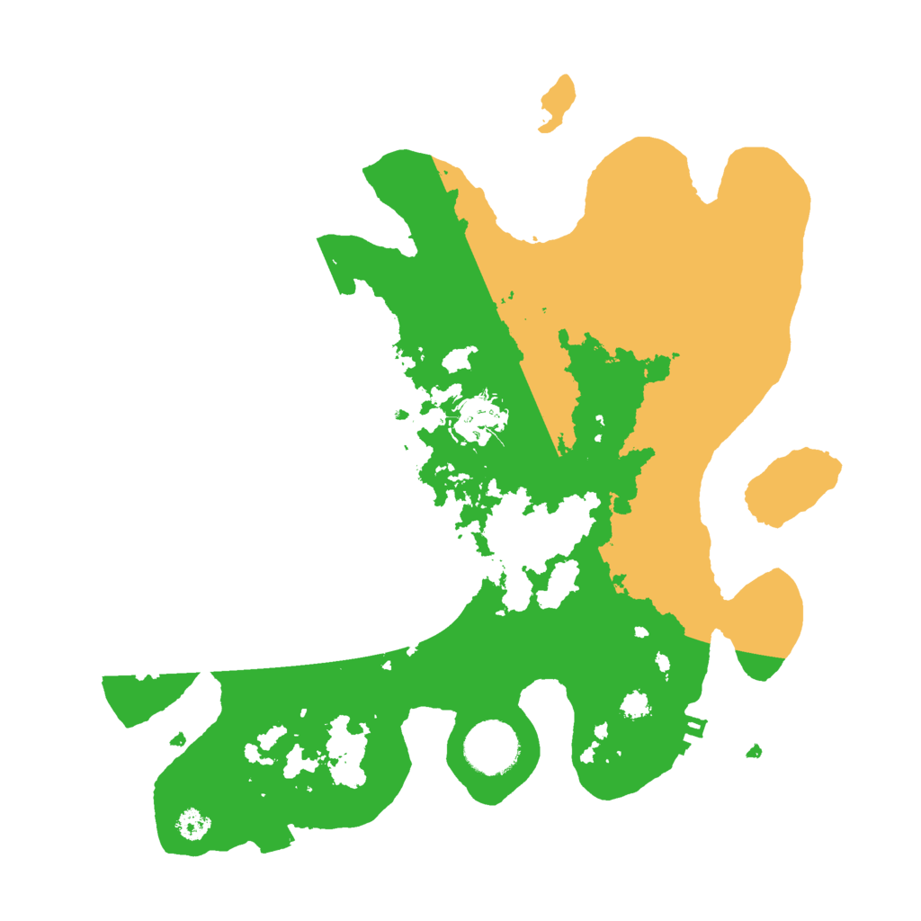 Biome Rust Map: Procedural Map, Size: 3000, Seed: 831494