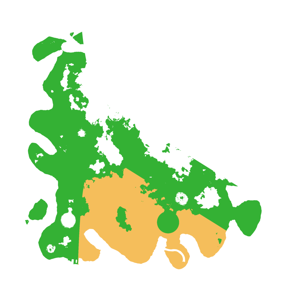 Biome Rust Map: Procedural Map, Size: 3500, Seed: 487258978
