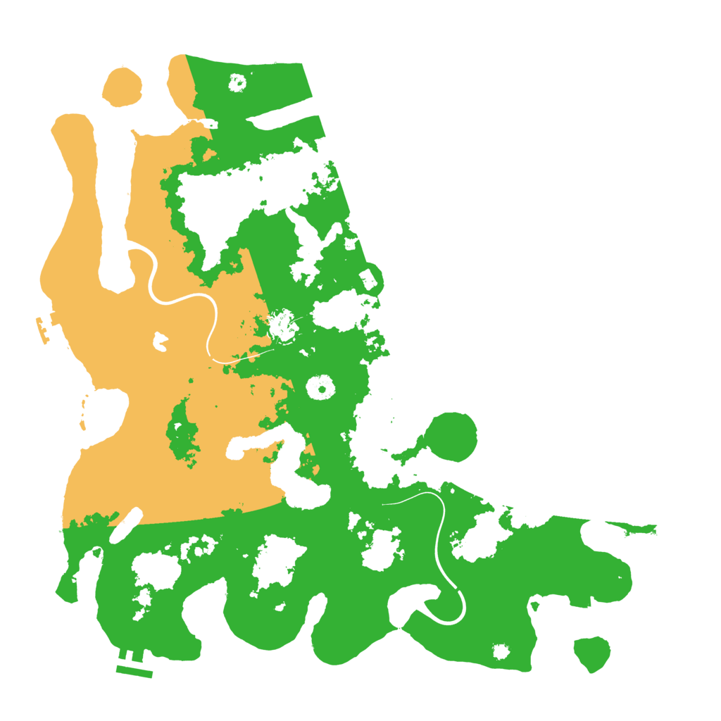 Biome Rust Map: Procedural Map, Size: 4000, Seed: 1432324325
