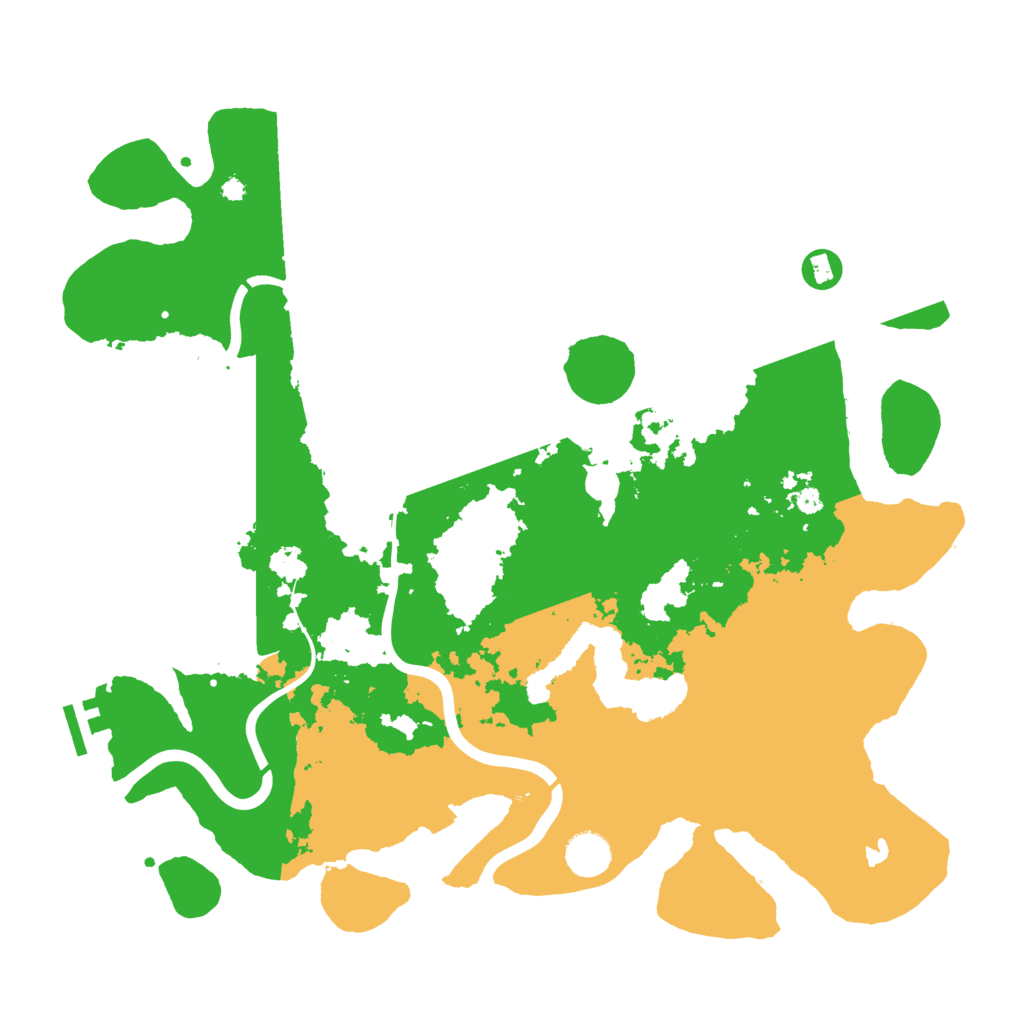 Biome Rust Map: Procedural Map, Size: 4000, Seed: 65627887