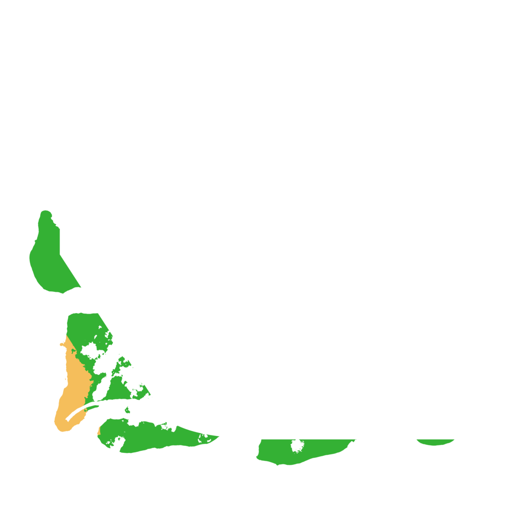 Biome Rust Map: Procedural Map, Size: 3500, Seed: 36138