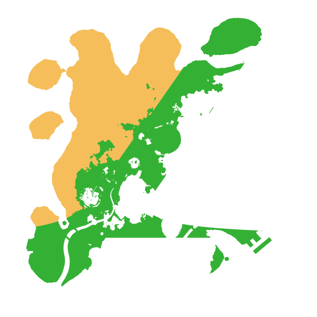 Biome Rust Map: Procedural Map, Size: 3000, Seed: 505607