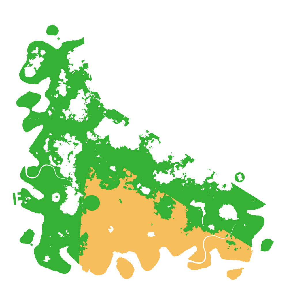 Biome Rust Map: Procedural Map, Size: 5000, Seed: 487258978
