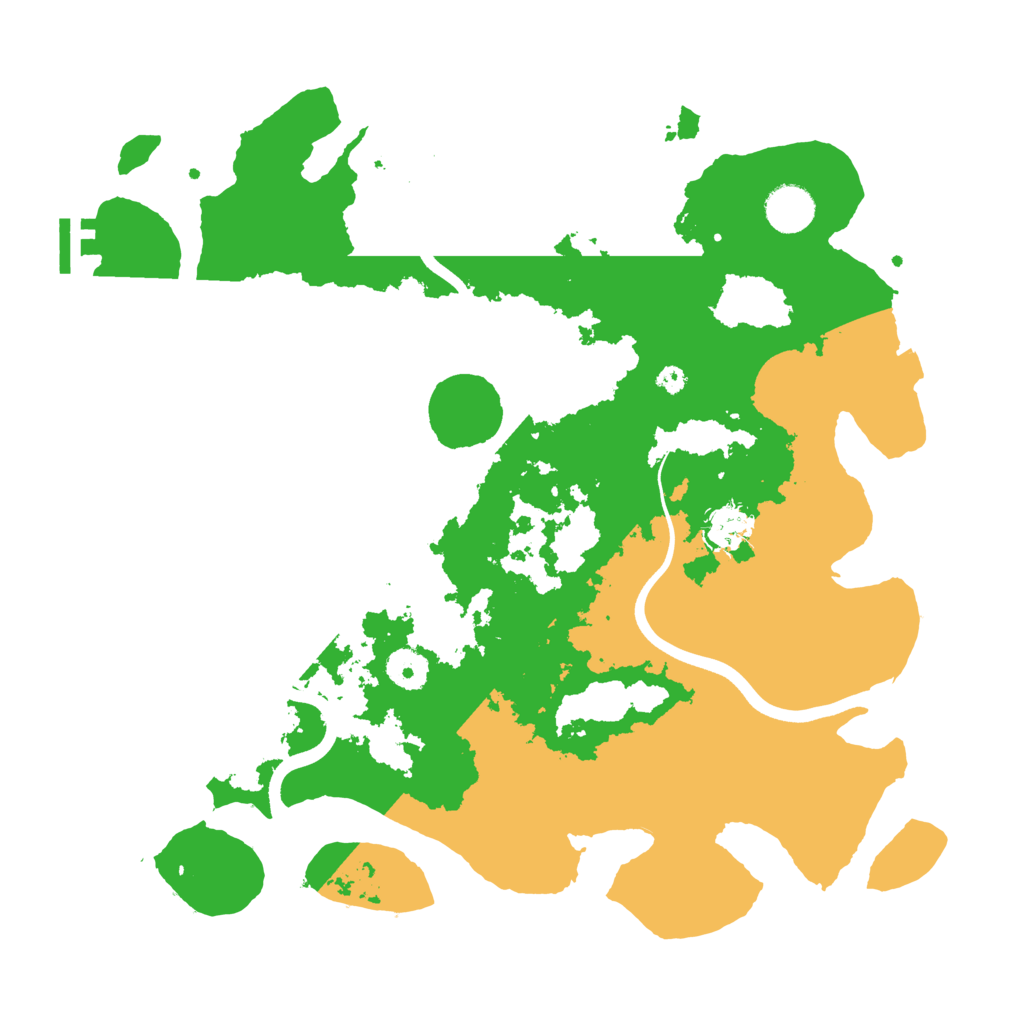 Biome Rust Map: Procedural Map, Size: 3750, Seed: 1738783917