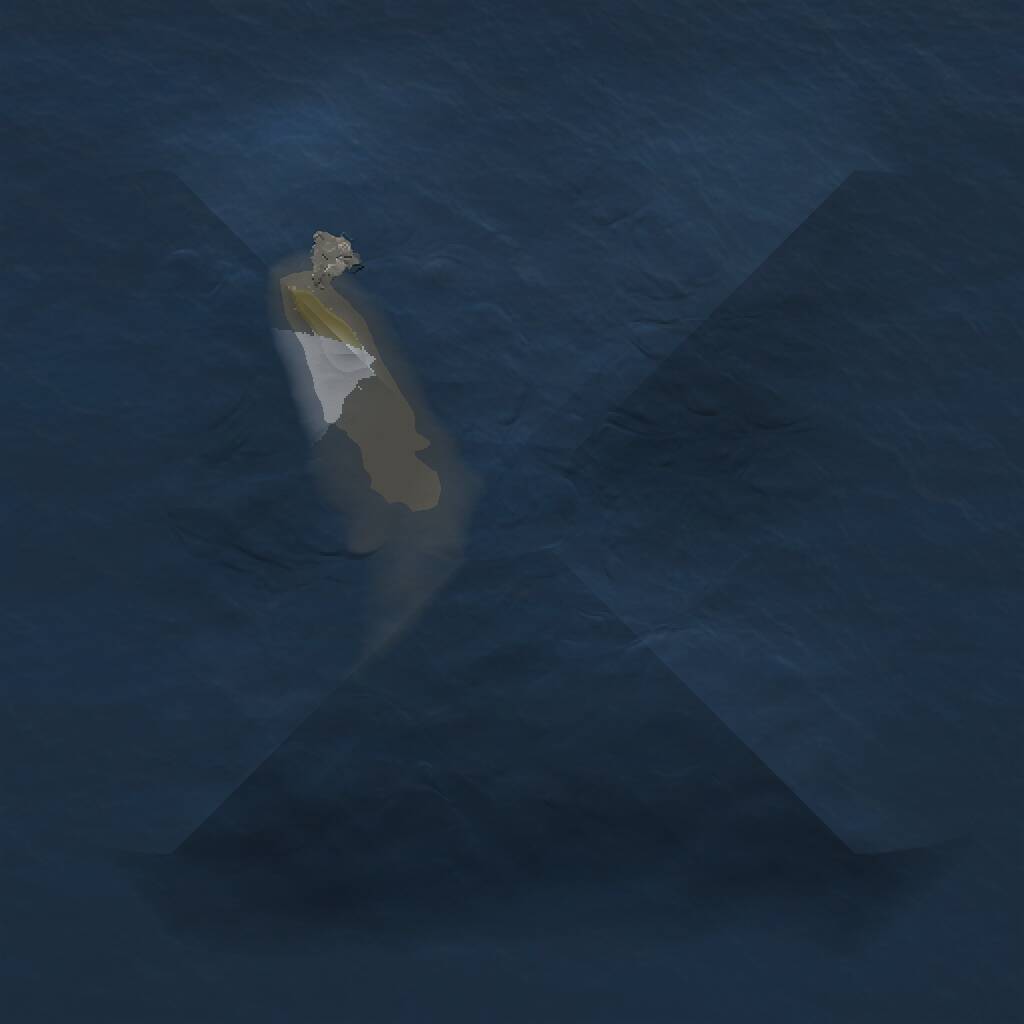 Rust Map: Procedural Map, Size: 1000, Seed: 1994, 1 Monuments