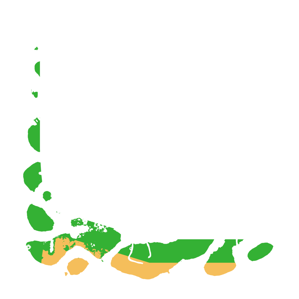 Biome Rust Map: Procedural Map, Size: 4264, Seed: 13825