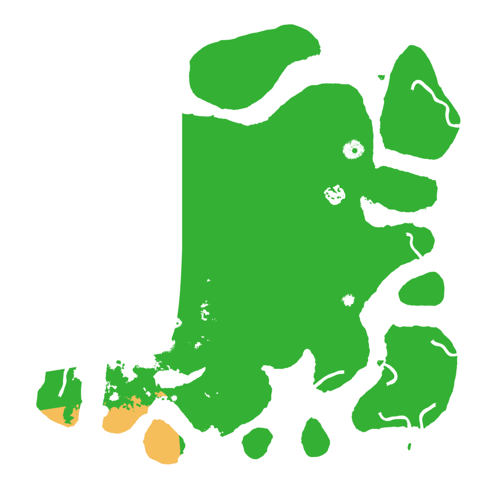 Biome Rust Map: Procedural Map, Size: 3800, Seed: 47009187