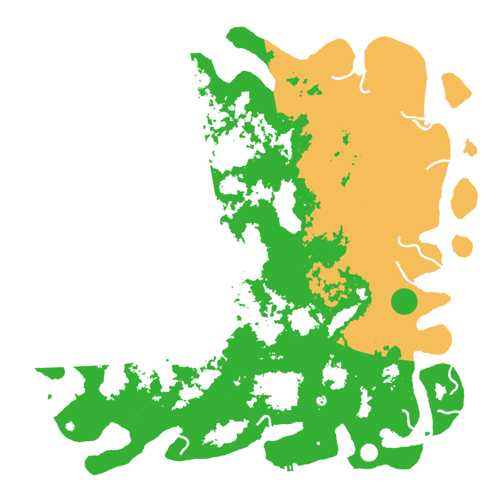 Biome Rust Map: Procedural Map, Size: 5000, Seed: 442002