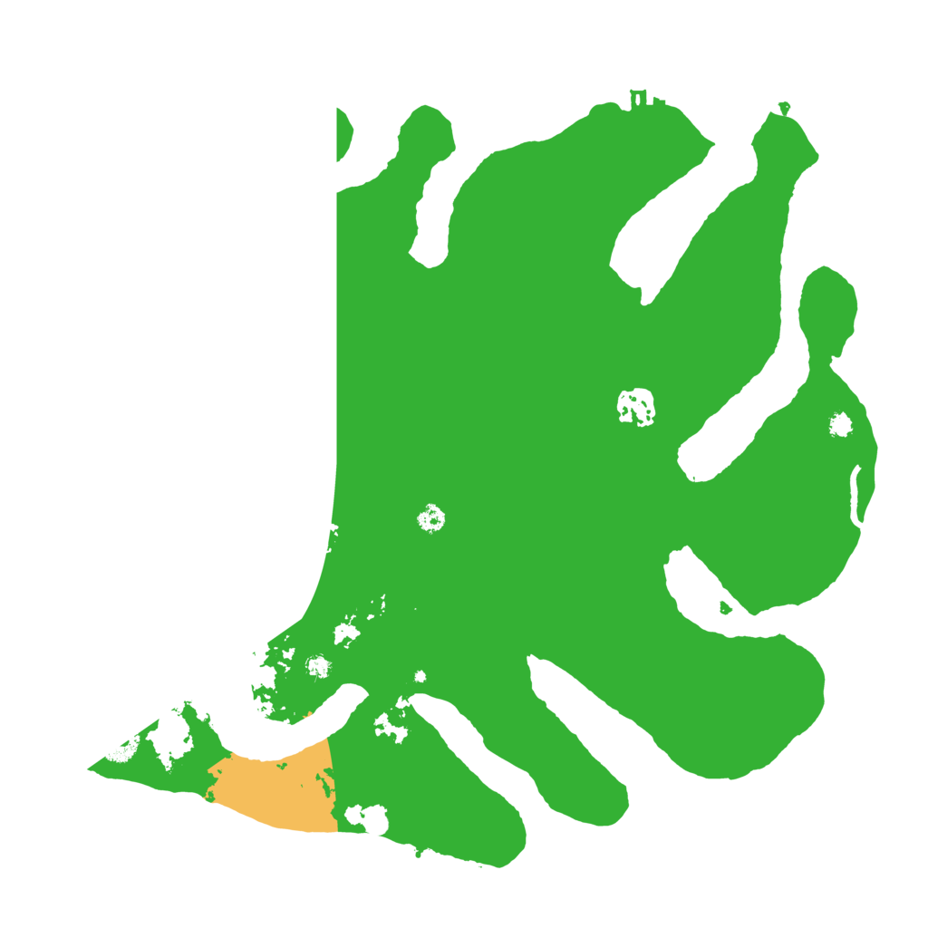 Biome Rust Map: Procedural Map, Size: 3500, Seed: 127017013