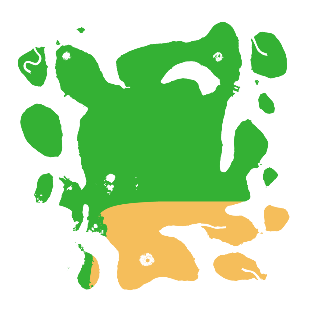 Biome Rust Map: Procedural Map, Size: 3500, Seed: 1362933597