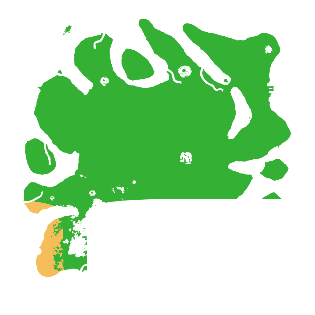 Biome Rust Map: Procedural Map, Size: 3800, Seed: 12908