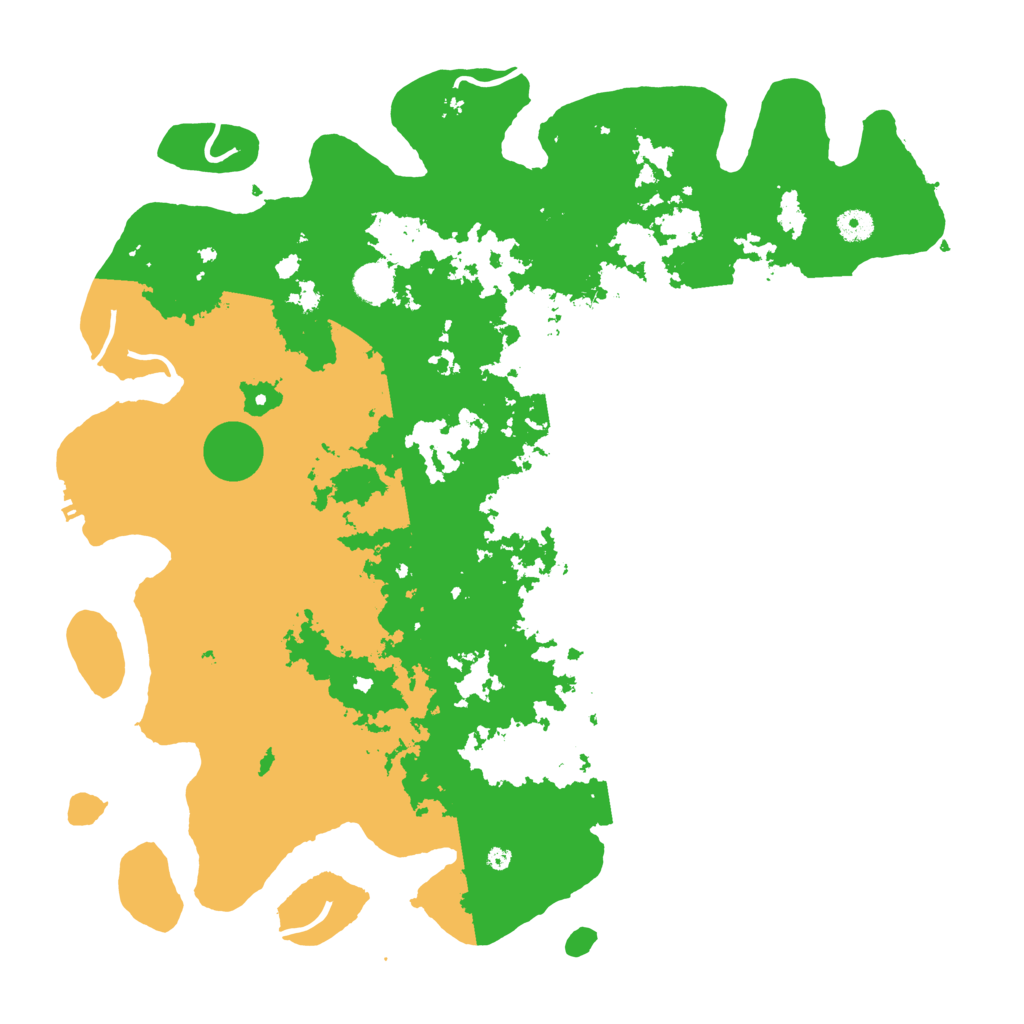 Biome Rust Map: Procedural Map, Size: 4500, Seed: 464335231