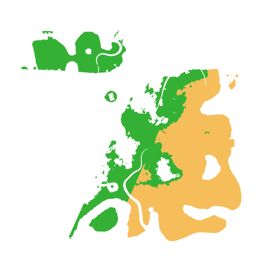 Biome Rust Map: Procedural Map, Size: 3750, Seed: 793745