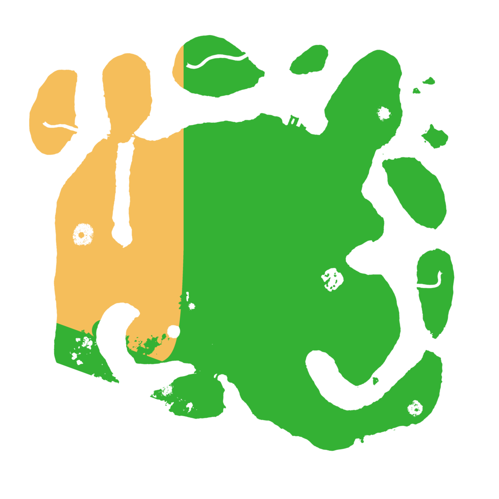 Biome Rust Map: Procedural Map, Size: 3500, Seed: 102313957