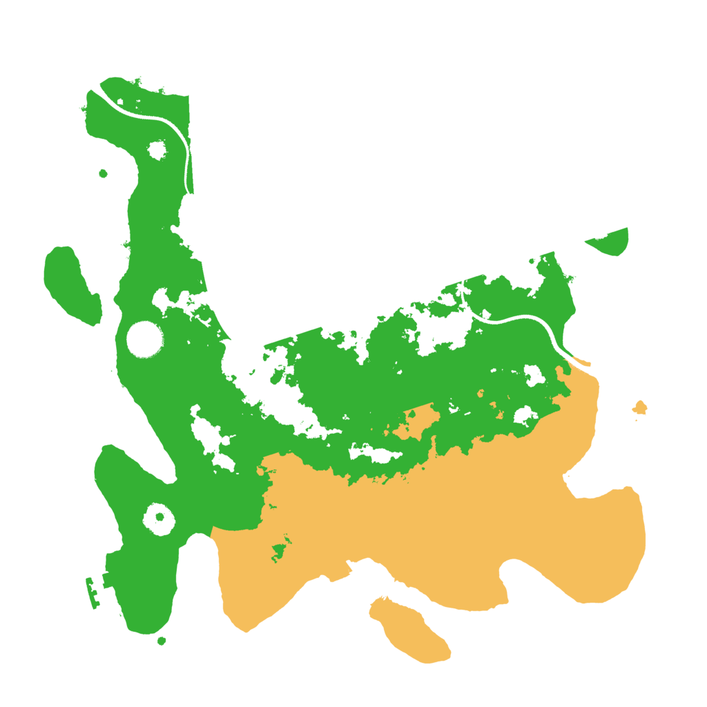 Biome Rust Map: Procedural Map, Size: 3400, Seed: 246246