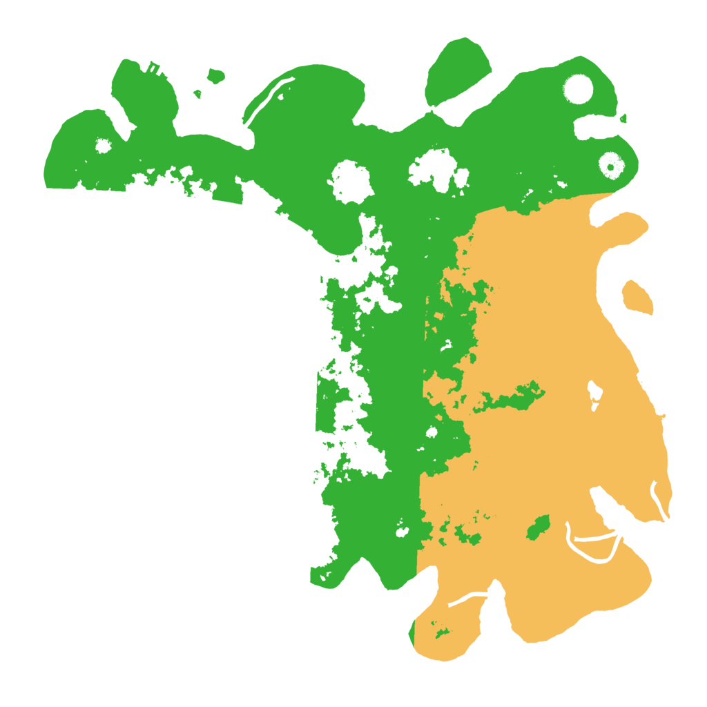 Biome Rust Map: Procedural Map, Size: 4200, Seed: 198309