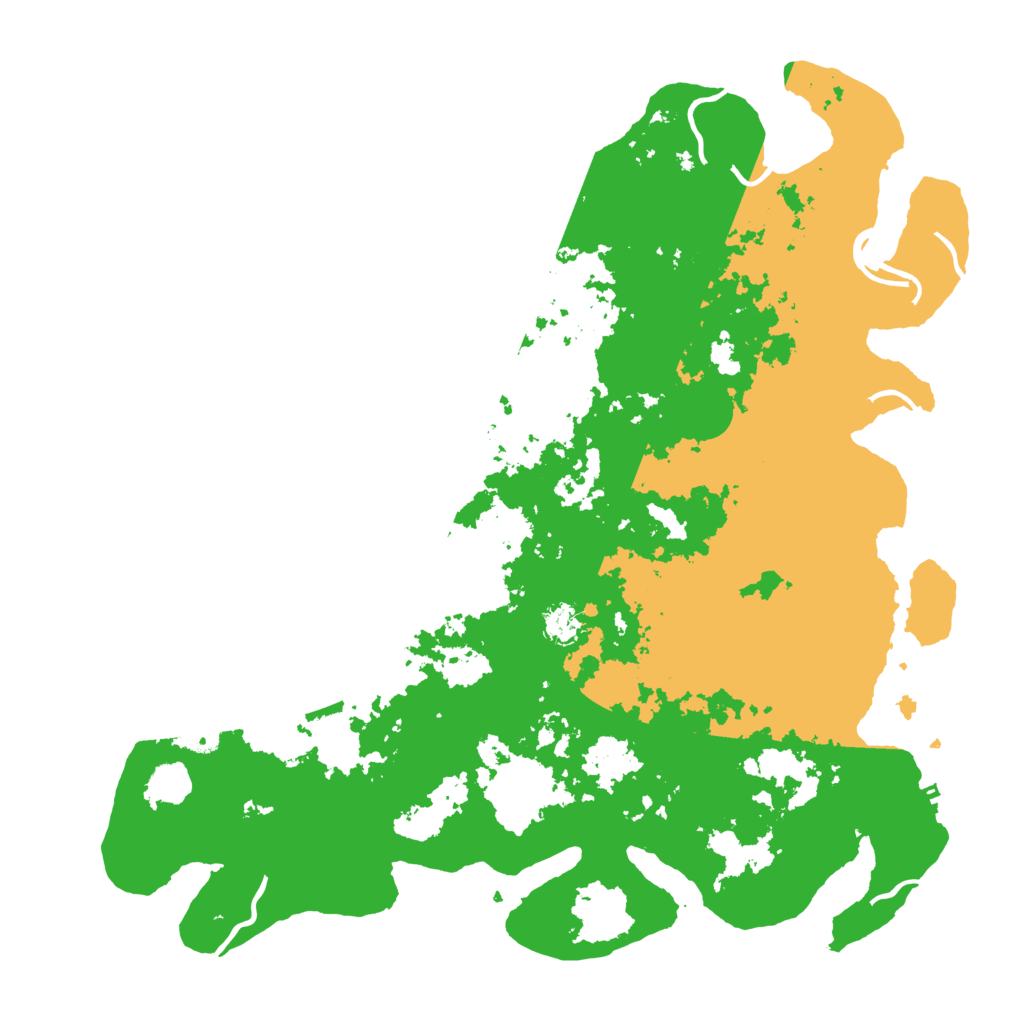Biome Rust Map: Procedural Map, Size: 4776, Seed: 1884756272