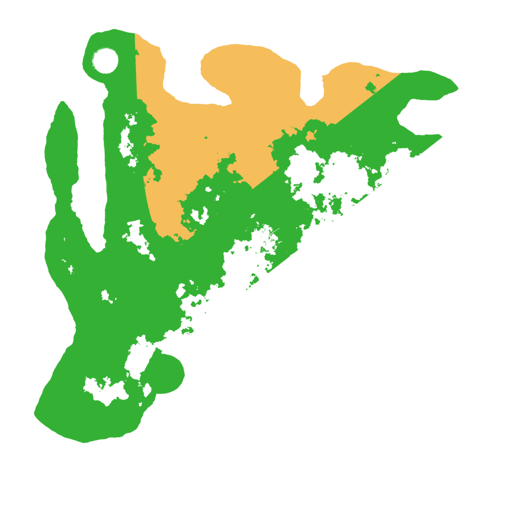 Biome Rust Map: Barren, Size: 3500, Seed: 2900