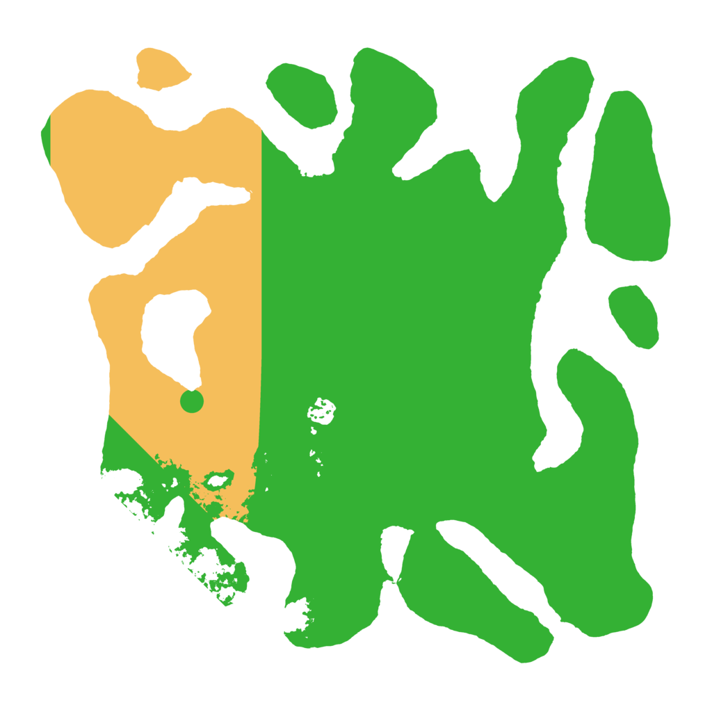 Biome Rust Map: Barren, Size: 4000, Seed: 938903846