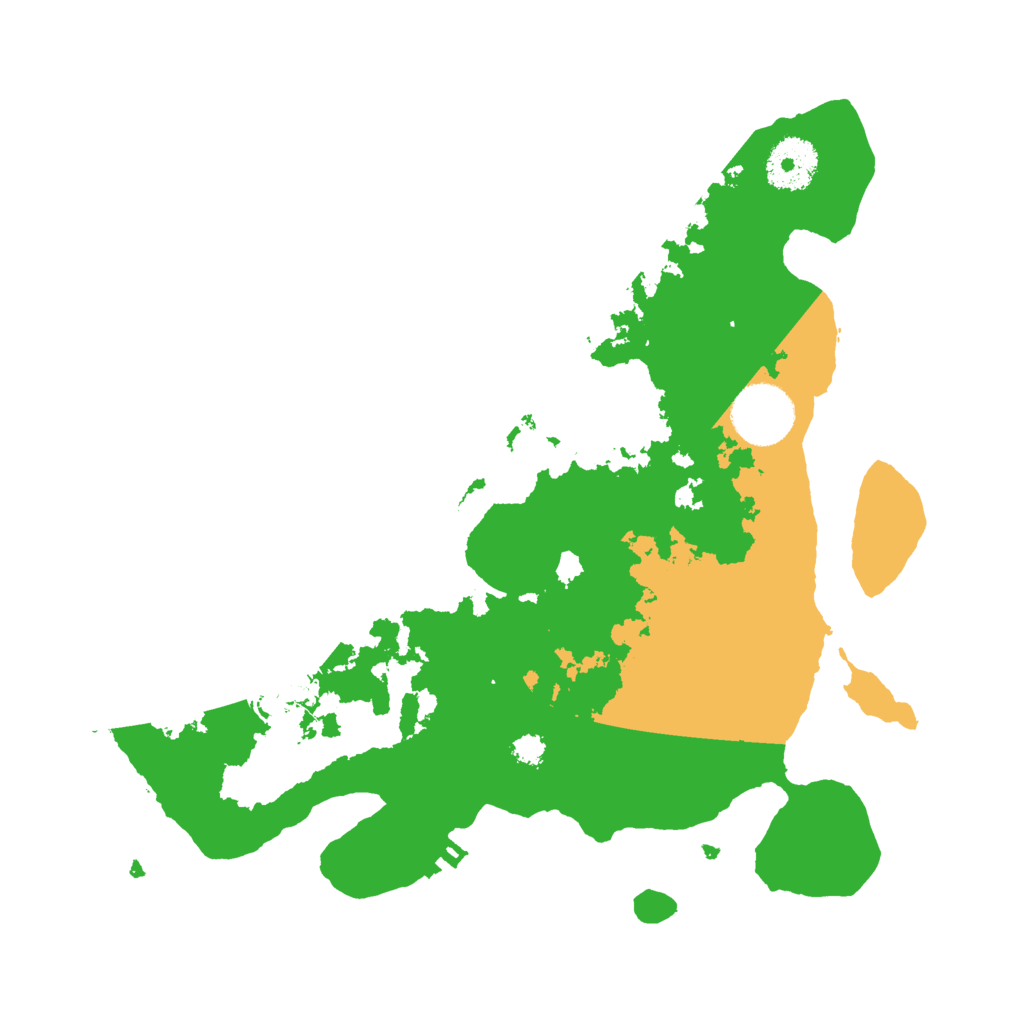 Biome Rust Map: Procedural Map, Size: 3000, Seed: 47483