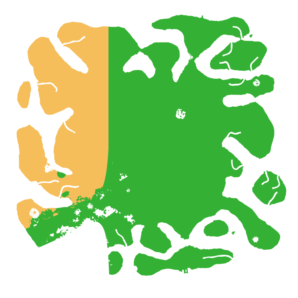 Biome Rust Map: Procedural Map, Size: 4500, Seed: 1064260667