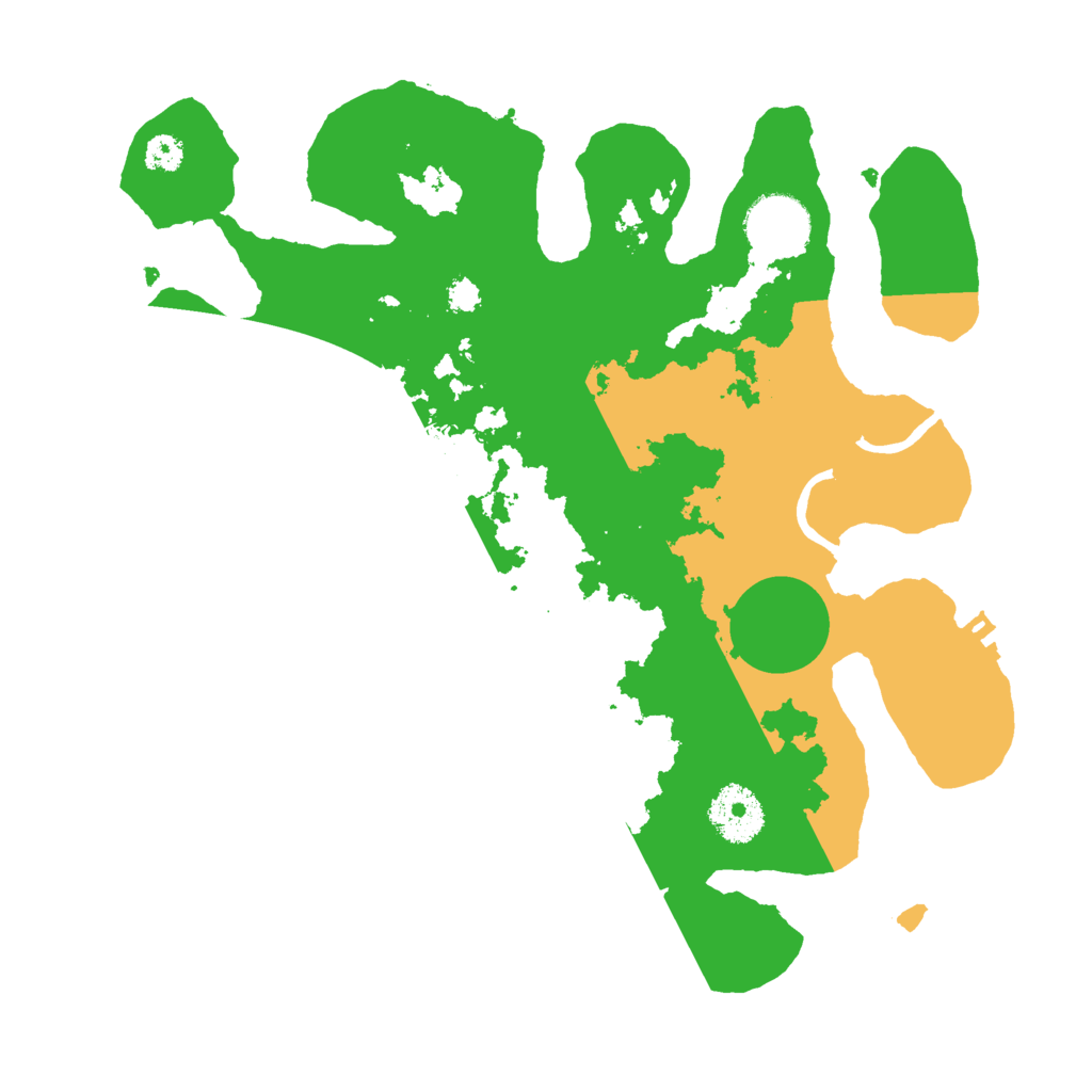 Biome Rust Map: Procedural Map, Size: 3000, Seed: 367944212