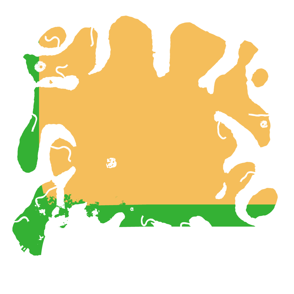 Biome Rust Map: Procedural Map, Size: 4096, Seed: 36963