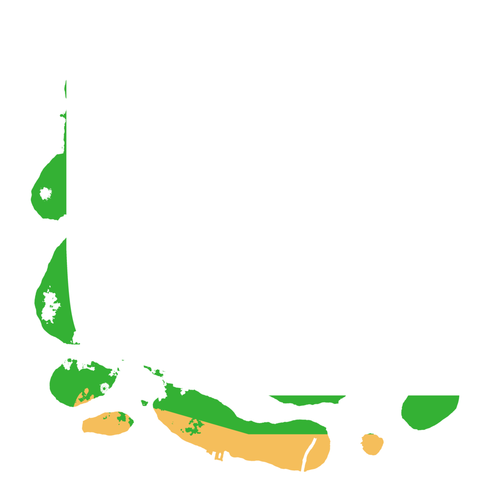 Biome Rust Map: Procedural Map, Size: 3700, Seed: 167229518