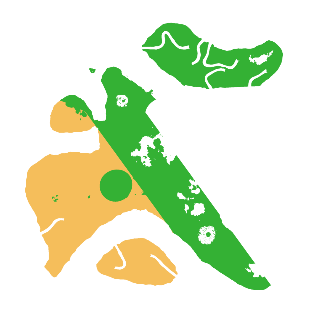 Biome Rust Map: Procedural Map, Size: 2695, Seed: 625