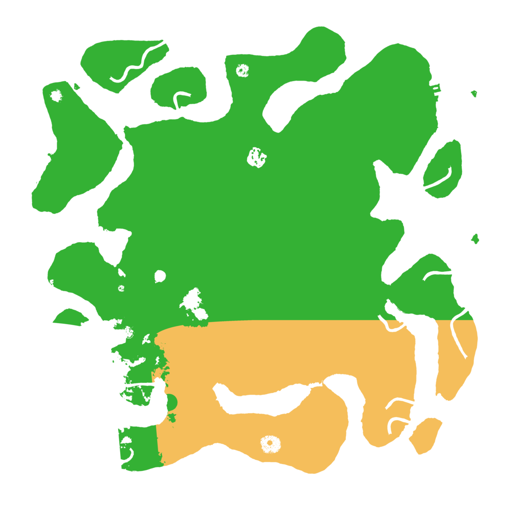 Biome Rust Map: Procedural Map, Size: 3950, Seed: 1734017630