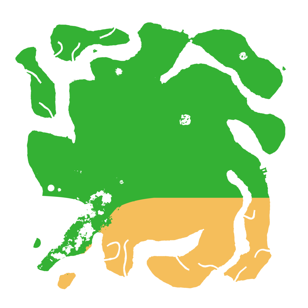 Biome Rust Map: Procedural Map, Size: 4050, Seed: 140404007