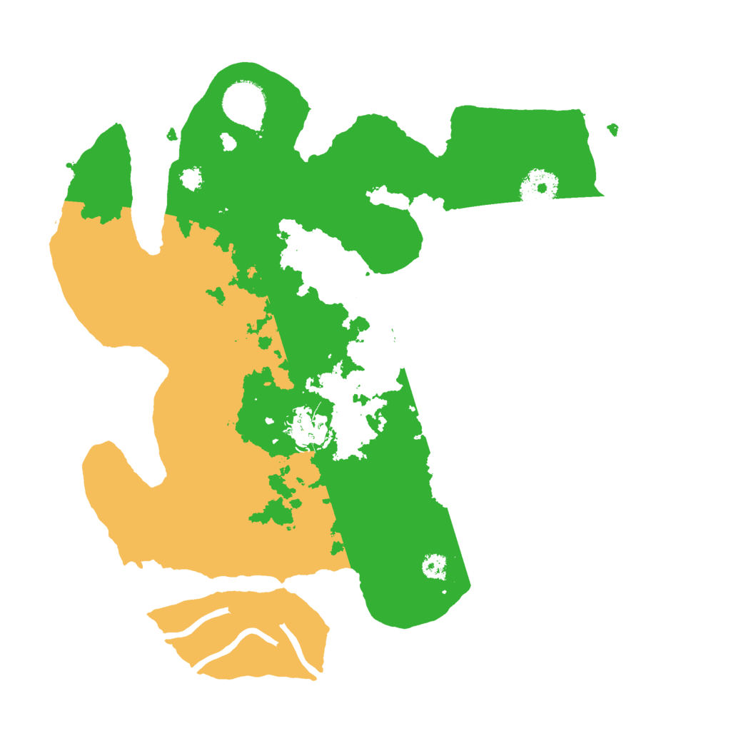 Biome Rust Map: Procedural Map, Size: 3000, Seed: 2110570325
