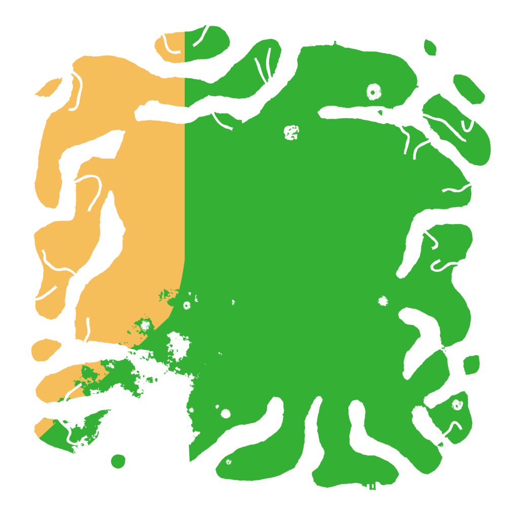 Biome Rust Map: Procedural Map, Size: 5000, Seed: 21238273