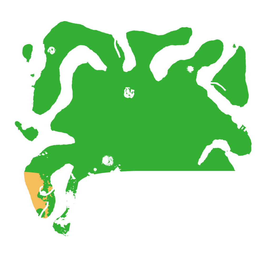 Biome Rust Map: Procedural Map, Size: 3700, Seed: 682483673