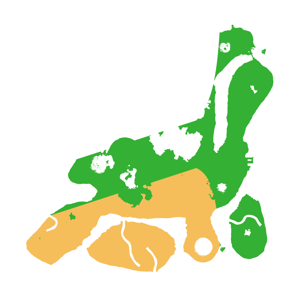 Biome Rust Map: Procedural Map, Size: 3000, Seed: 184860312