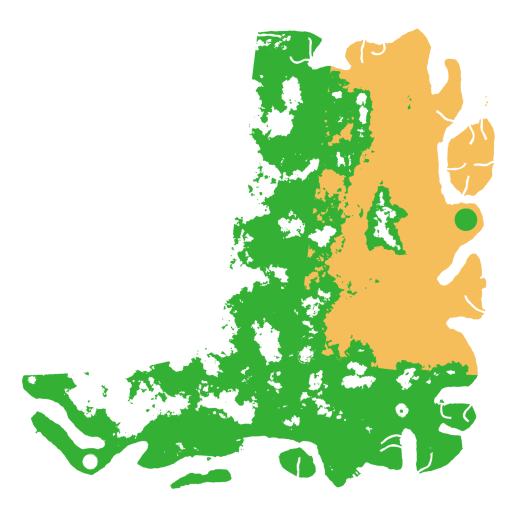 Biome Rust Map: Procedural Map, Size: 6000, Seed: 285617