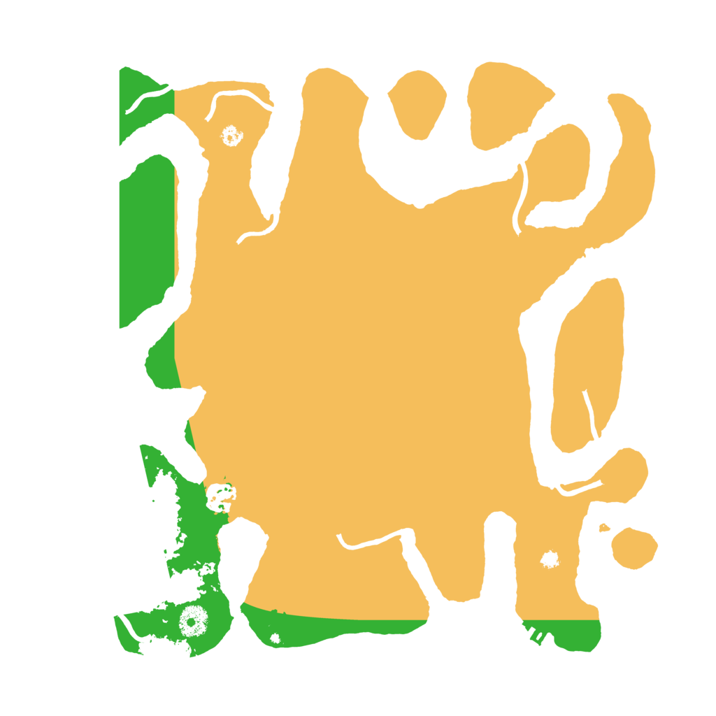 Biome Rust Map: Procedural Map, Size: 3500, Seed: 2015021