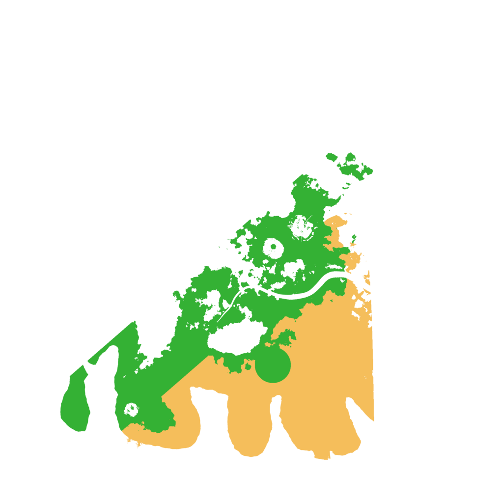 Biome Rust Map: Procedural Map, Size: 3700, Seed: 1495382211