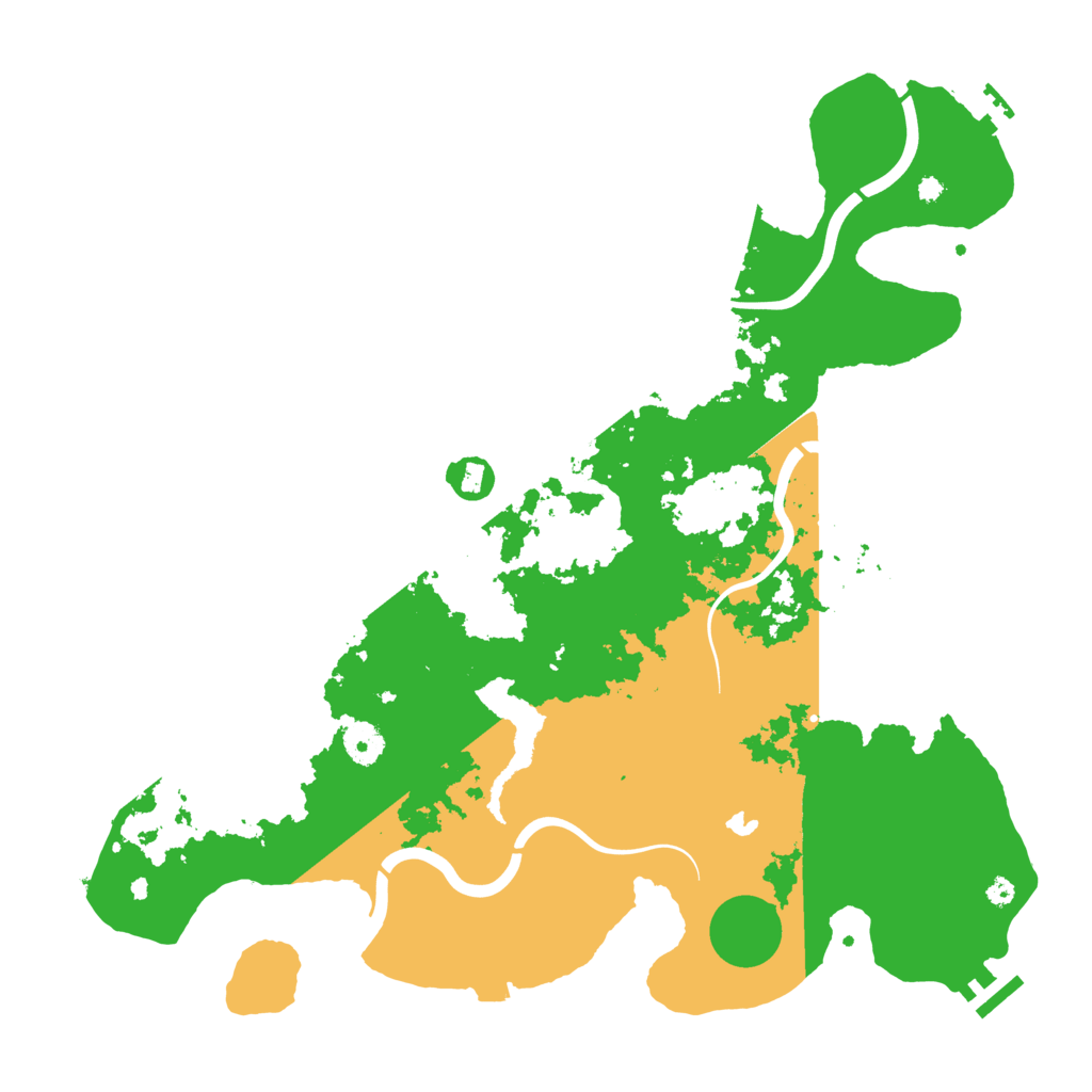 Biome Rust Map: Procedural Map, Size: 4000, Seed: 34575